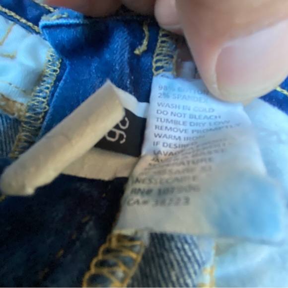 Hudson Signature Jeans Bootcut 170SD Contrast Stitching Pocket Flaps size 26 2 - Picture 6 of 16